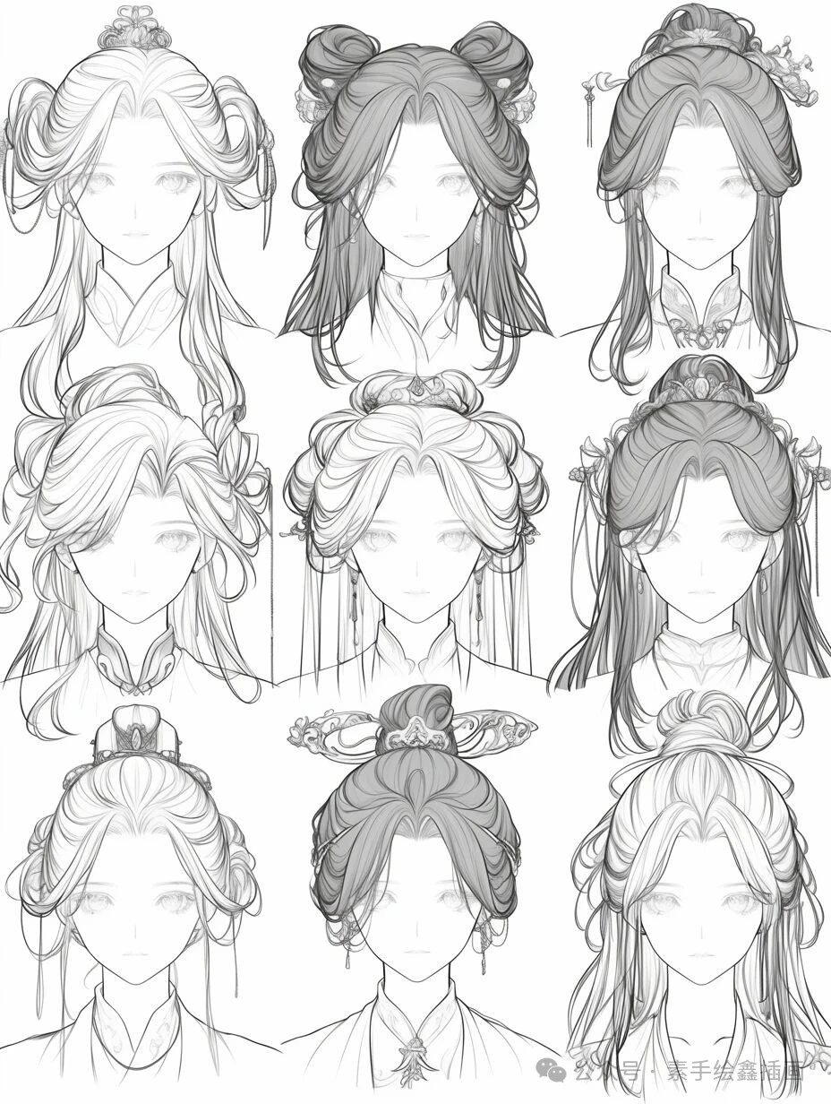 【参考】OC发型2