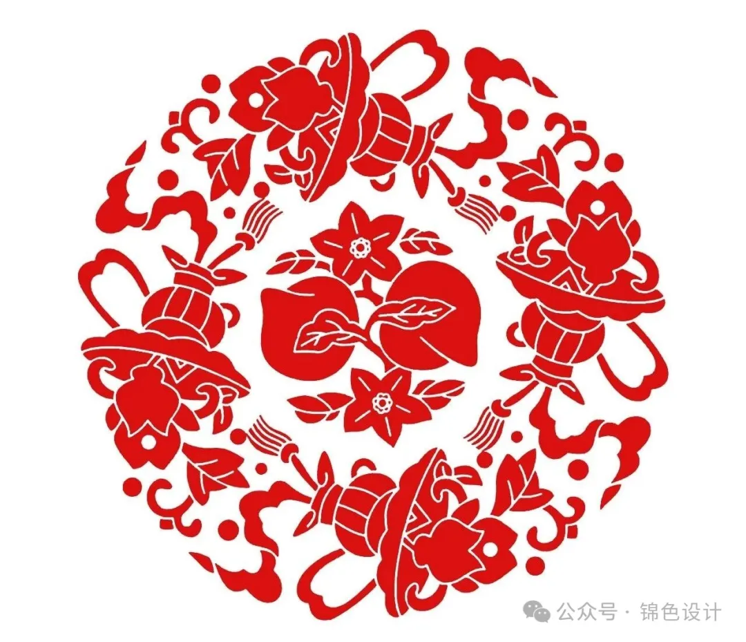 【参考】寿桃纹样