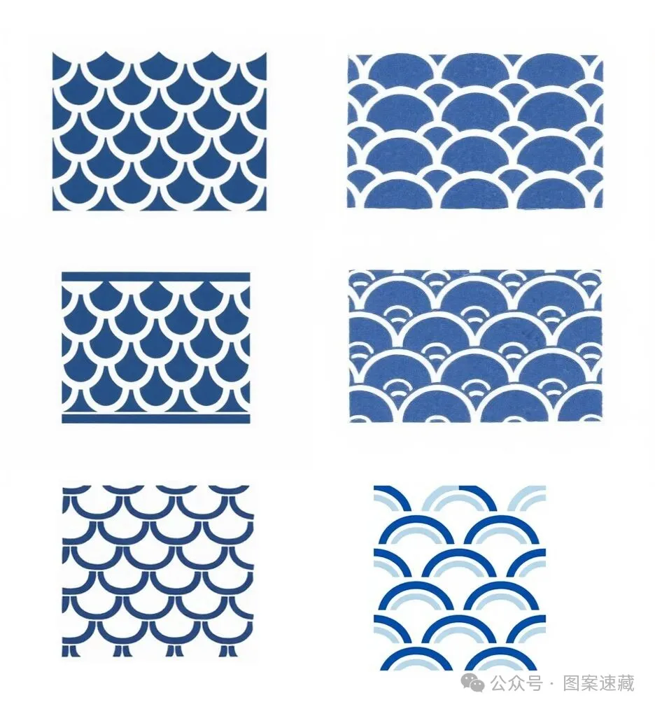 【参考】鱼鳞纹样