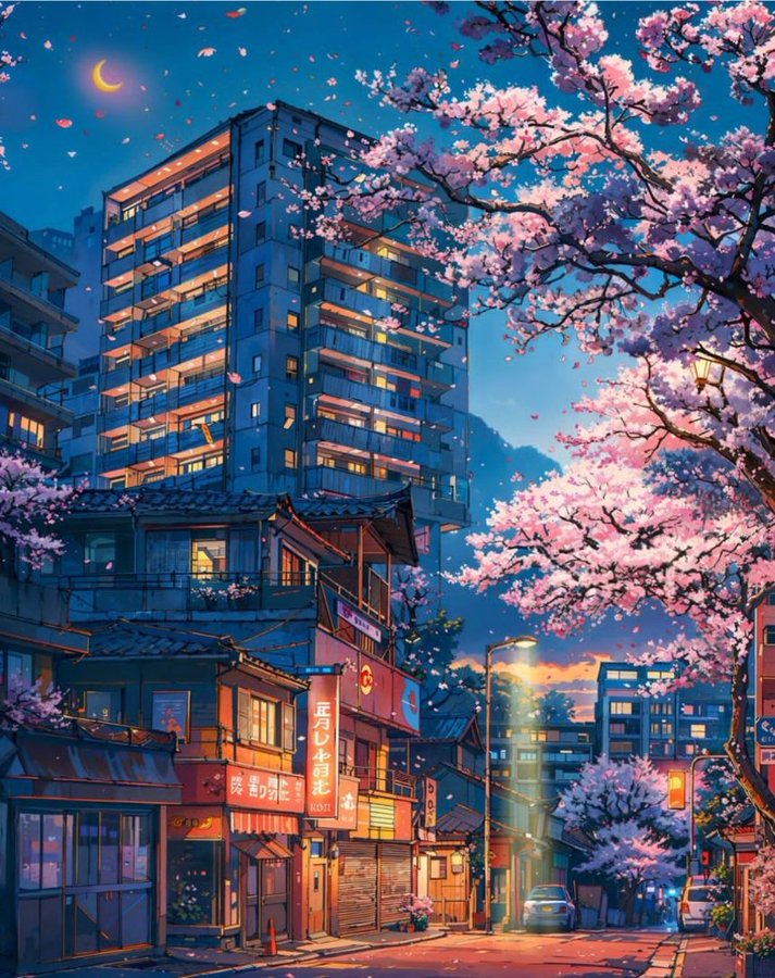【美图】二次元场景7