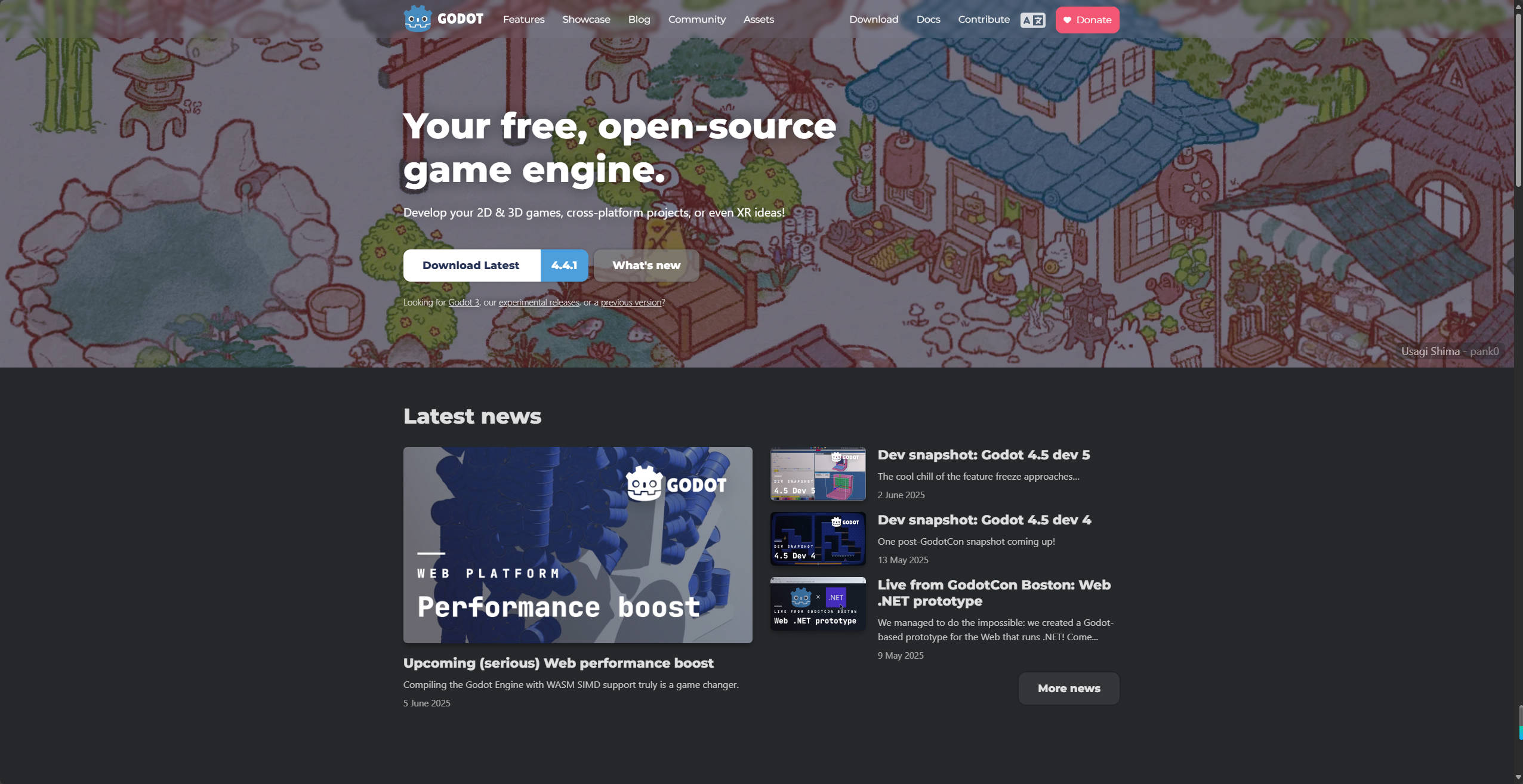 【网站】Godot Engine