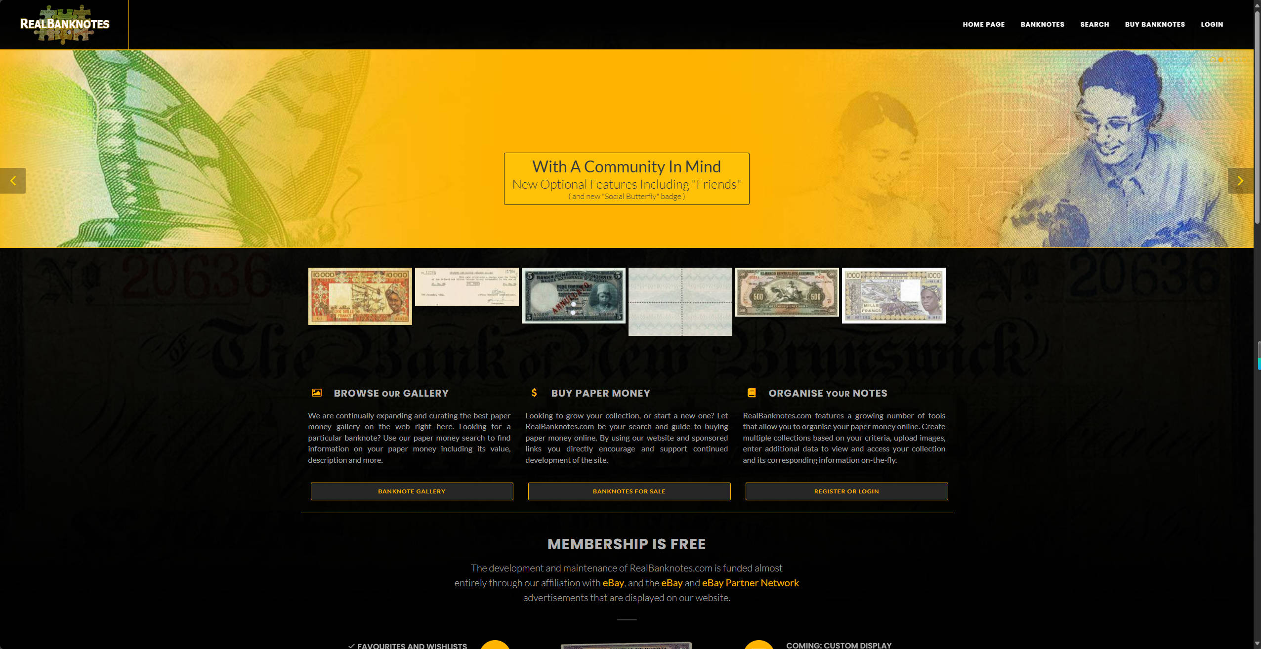 【网站】Paper Money Collecting Website