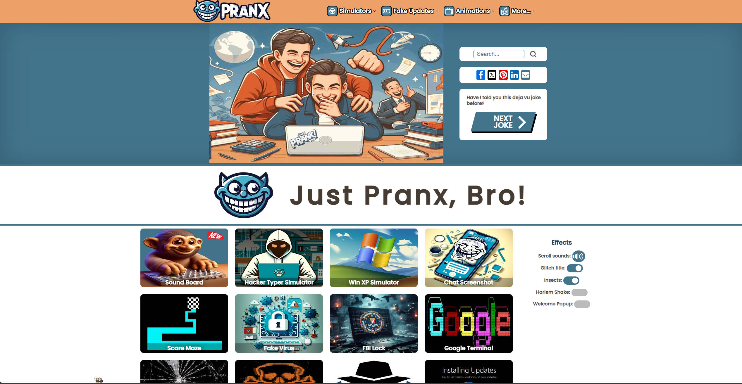 【网站】Pranx