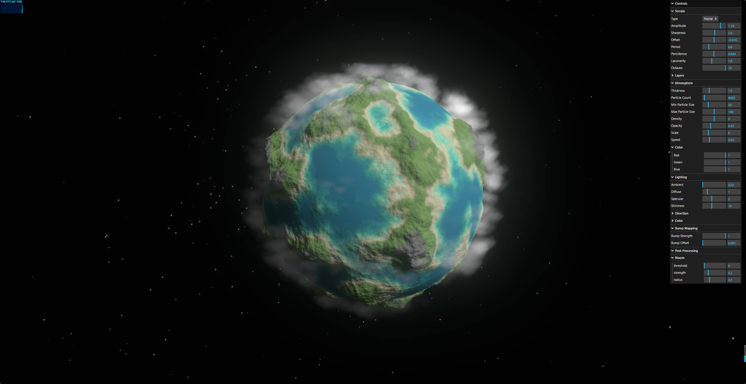 【网站】Procedural Planets