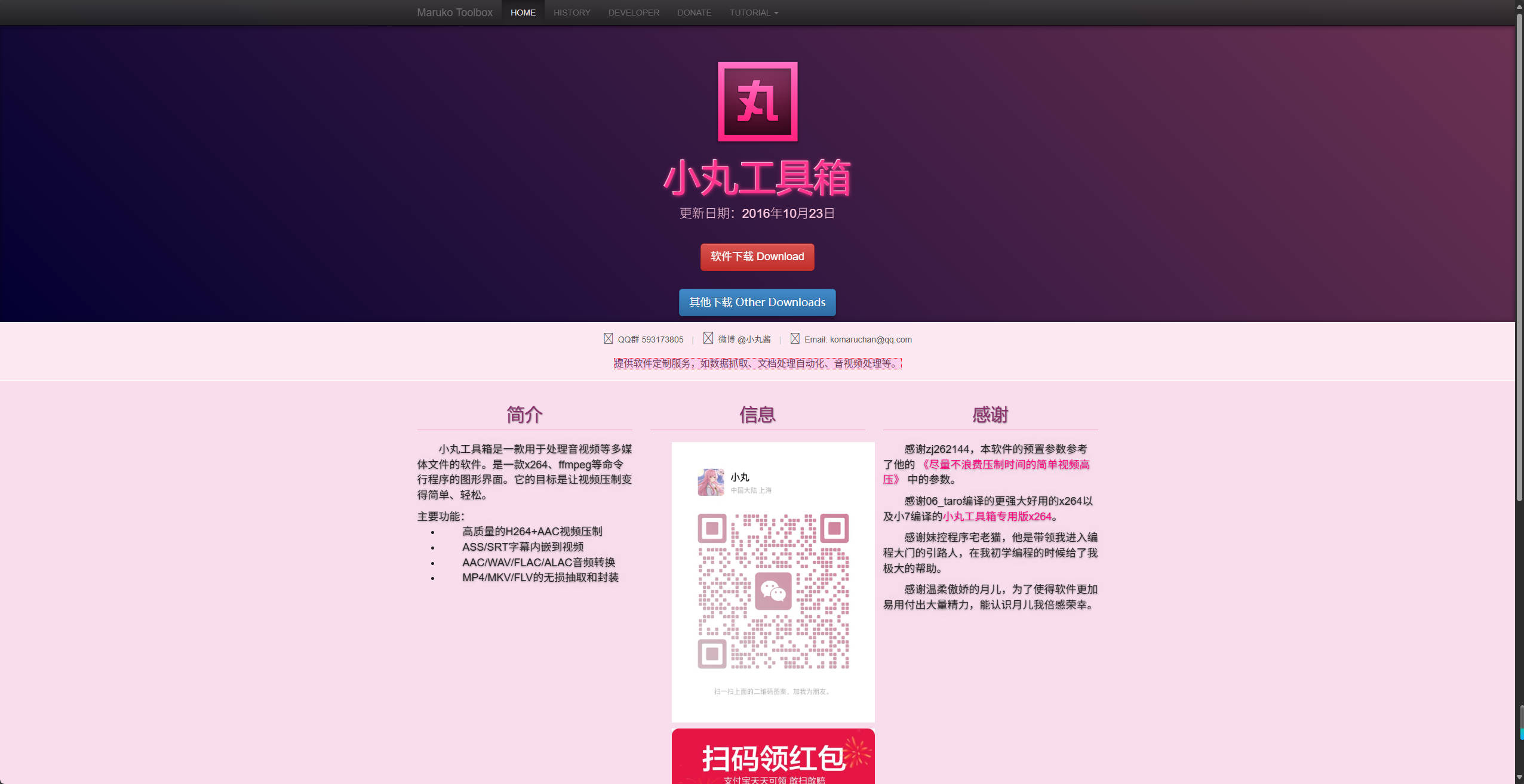 【网站】小丸工具箱