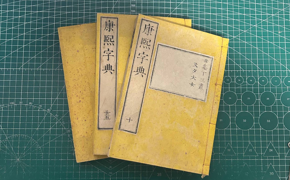 【收藏】No.131_康熙字典(三册残)
