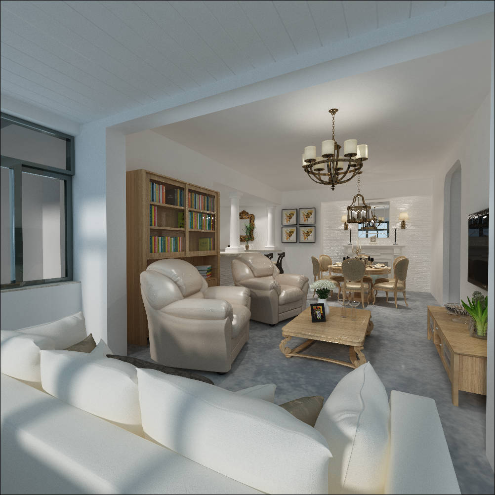 【3D模型】室内设计整体模型14