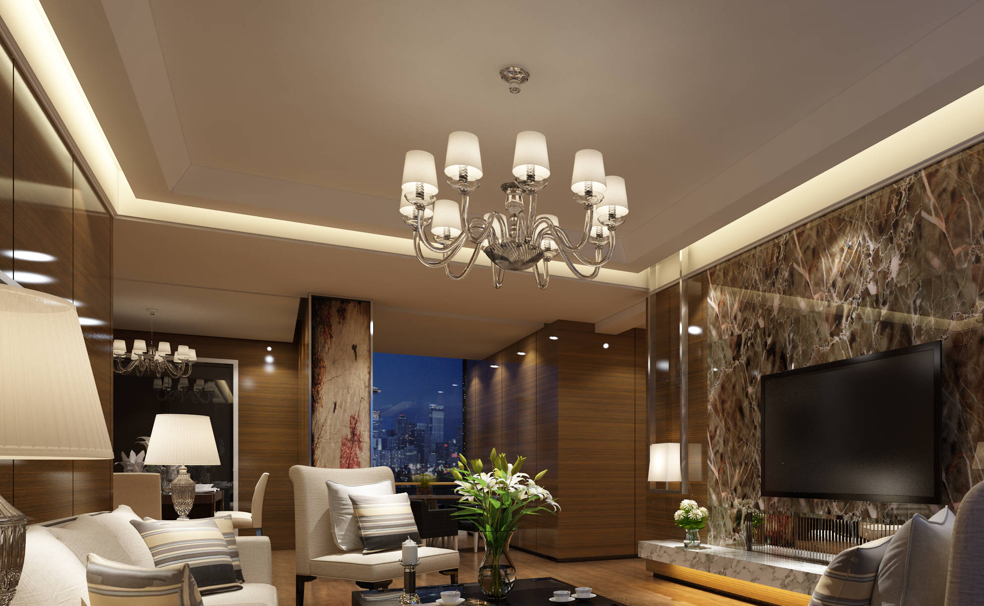 【3D模型】室内设计整体模型15