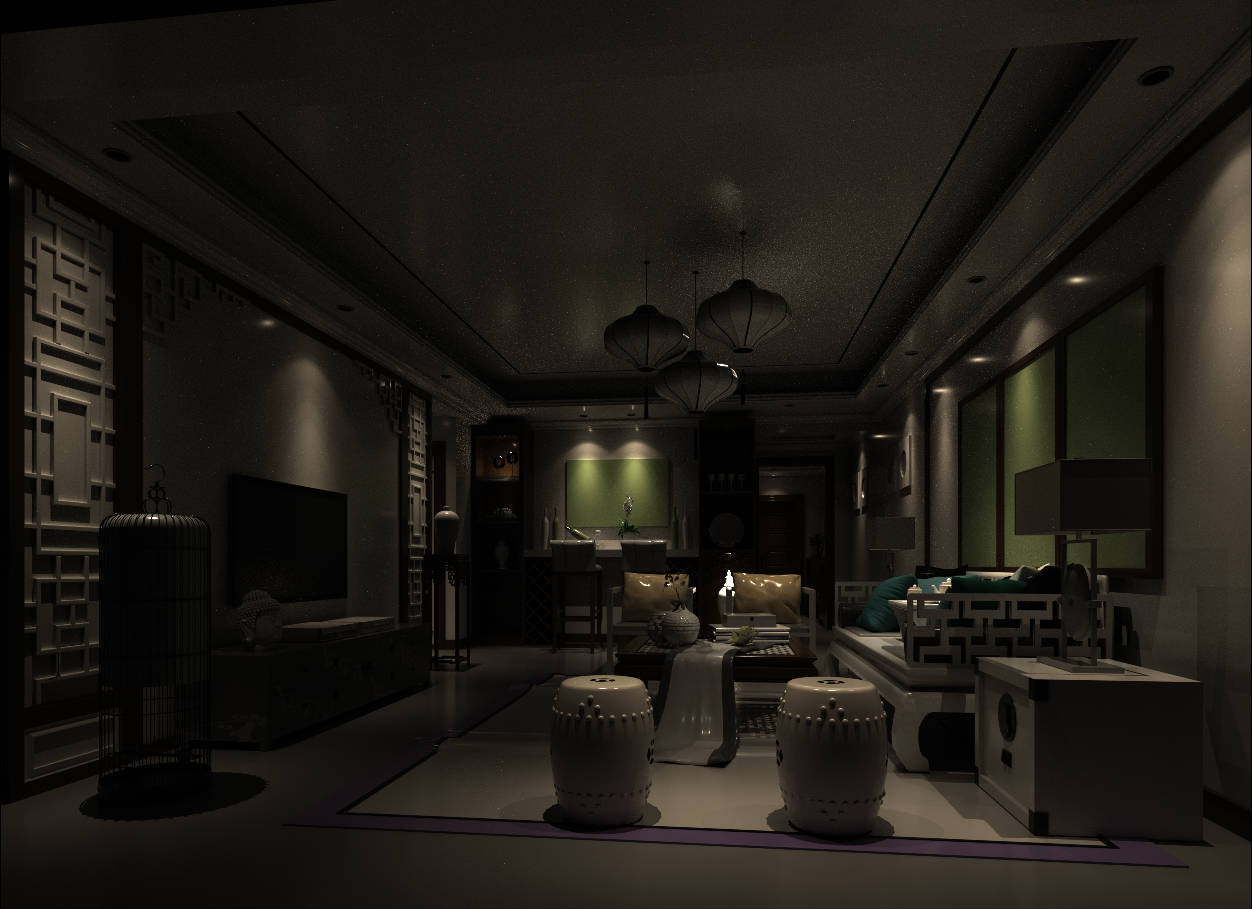 【3D模型】室内设计整体模型20