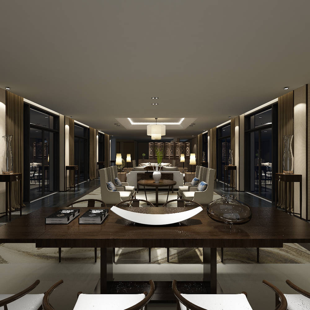 【3D模型】室内设计整体模型4