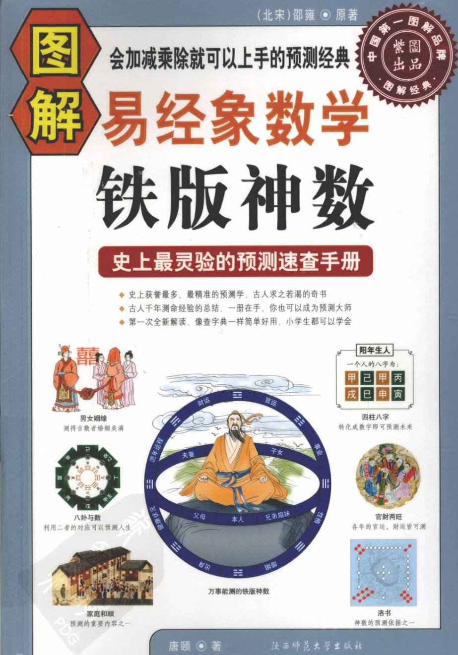 【书籍】图解经典-图解易经象数学铁版神数