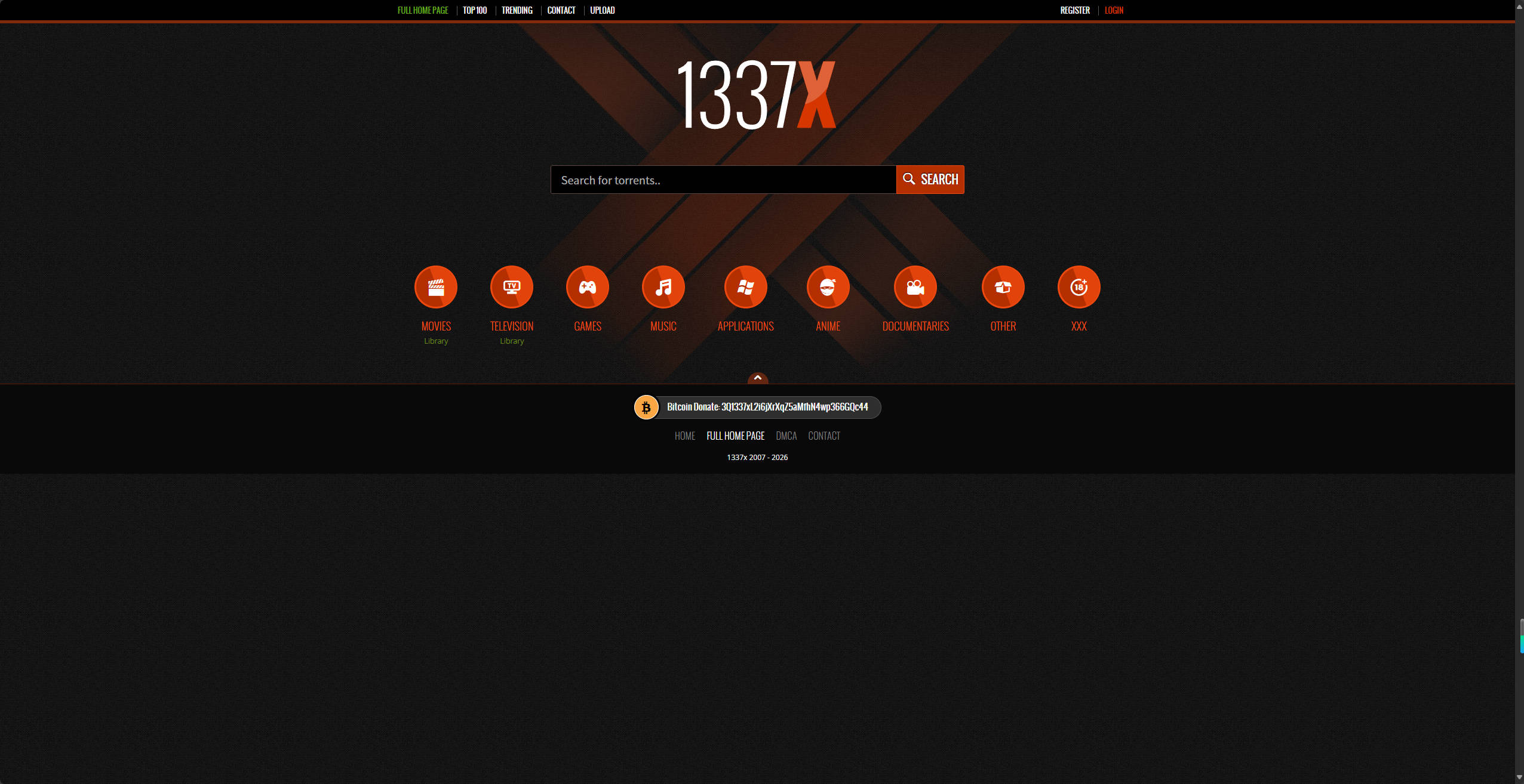 【网站】1337x.to | Torrent Search Engine