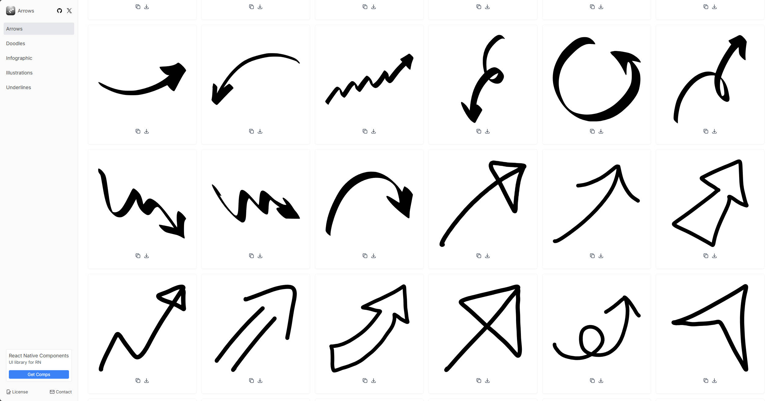 【网站】Handy Arrows