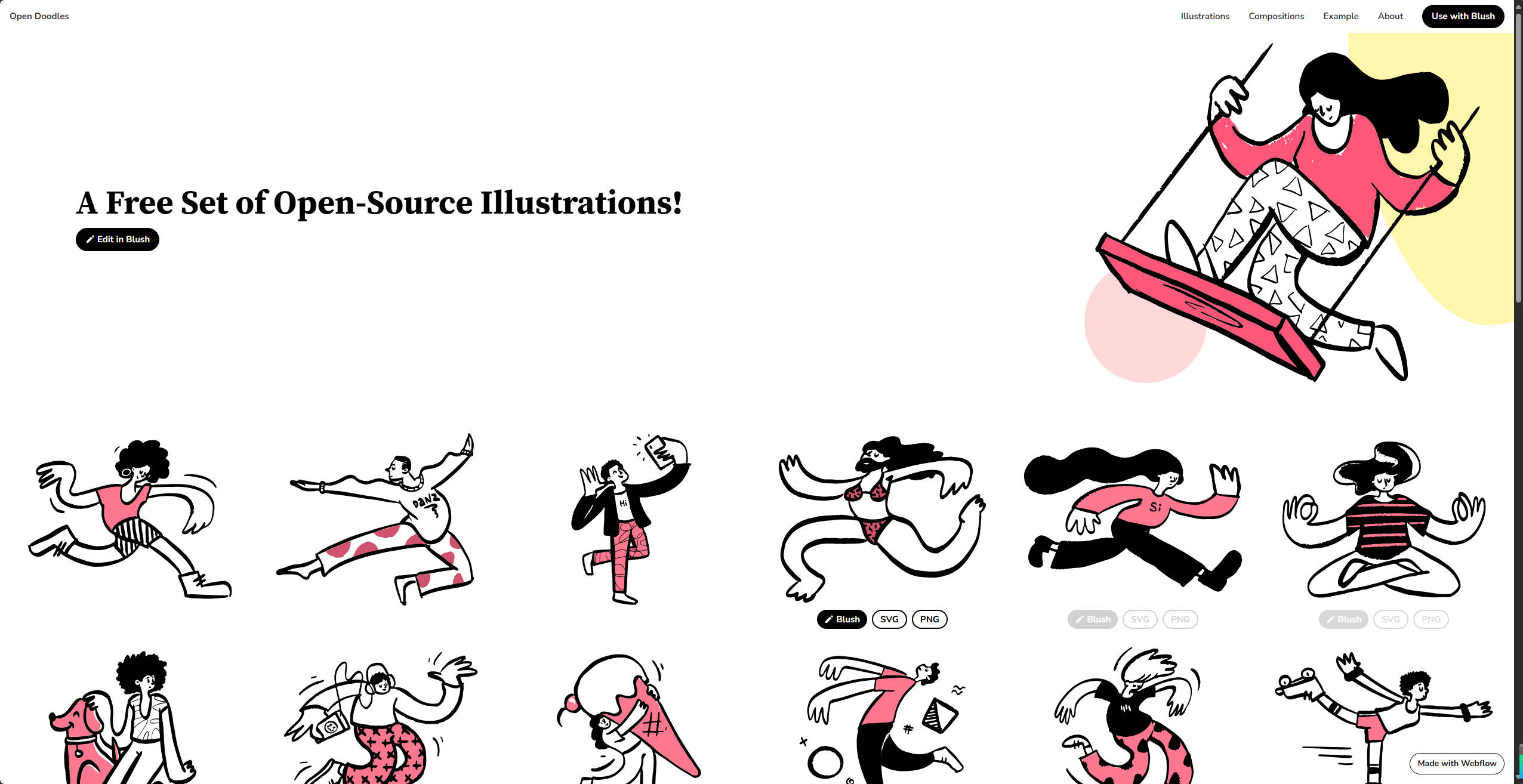 【网站】Open Doodles