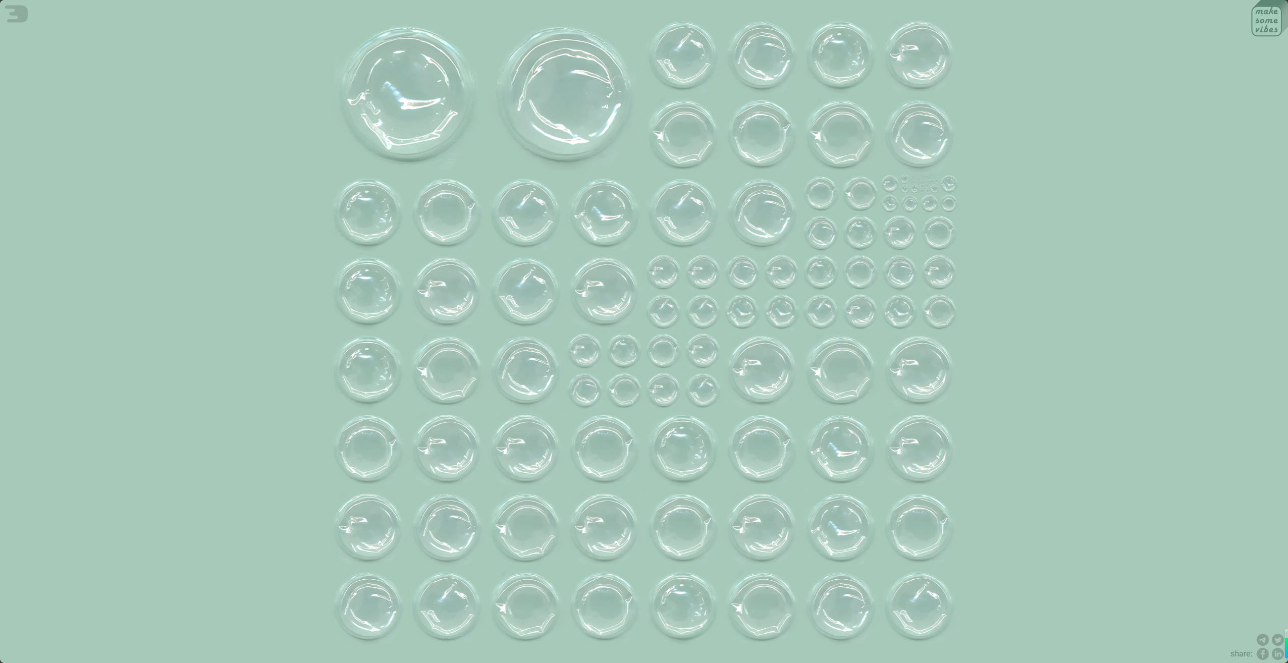 【网站】Virtual bubble wrap - burst them all!